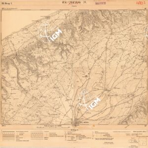 CARTA DELLA LIBIA - FOGLIO 1489 I - BARCE N - ORIGINALI ALLA SCALA DI 1:25.000