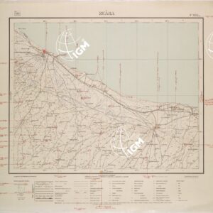 LIBIA - FOGLIO 1372 - ZUARA.