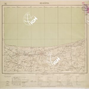 LIBIA - FOGLIO 1373 - EZ-ZAUIA.