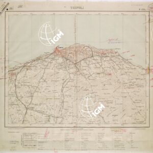 LIBIA - FOGLIO 1374 - TRIPOLI.