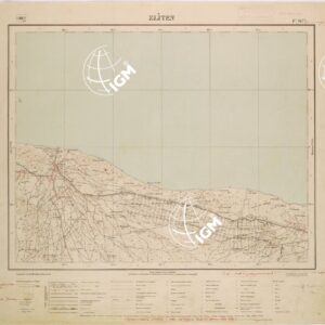 LIBIA - FOGLIO 1477 - ZLITEN.