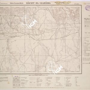 LIBIA - FOGLIO 1591 - ZAUIET EL HAMAMA.