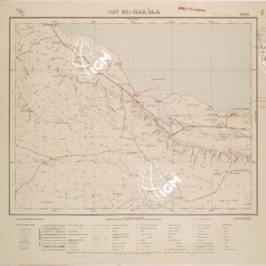 LIBIA - FOGLIO 1594 - AIN EL GAZALA.