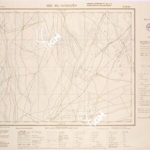 LIBIA - FOGLIO 1690 - BIR EL-GARANIS.