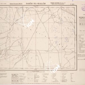 LIBIA - FOGLIO 1692 - DAHAR EL-HALLAB.