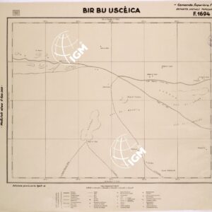 LIBIA - FOGLIO 1694 - BIR BU USCEICA.