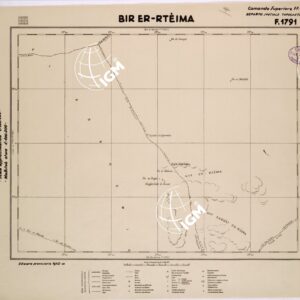 LIBIA - FOGLIO 1791 - BIR ER-RTEIMA.