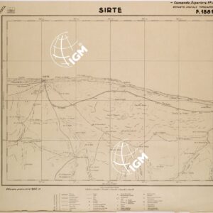LIBIA - FOGLIO 1881 - SIRTE.