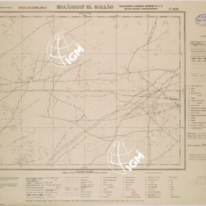 LIBIA - FOGLIO 1890 - HALAIEGAT EL-HALLAG.