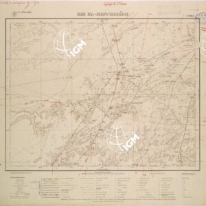 LIBIA - FOGLIO 1968 - BIR EL-MESCEGHIGH.