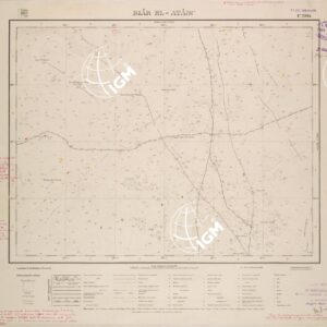 LIBIA - FOGLIO 2095 - BIAR EL-ATASC.