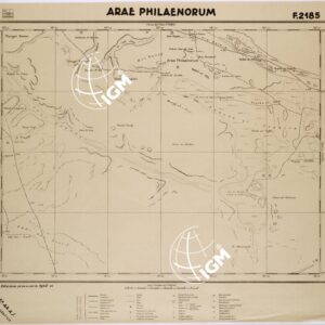 LIBIA - FOGLIO 2185 - ARAE PHILAENORUM.