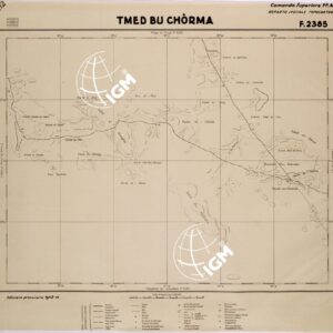 LIBIA - FOGLIO 2385 - TMED BU CHORMA.