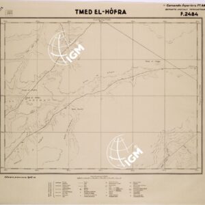 LIBIA - FOGLIO 2484 - TMED EL HOFRA.