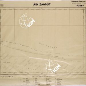 LIBIA - FOGLIO 2487 - AIN ZAGGUT.