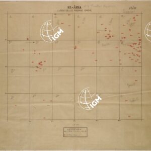 RISORSE IDRICHE DELLA TRIPOLITANIA - FOGLIO 1371 - EL ASSA.