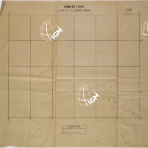 RISORSE IDRICHE DELLA TRIPOLITANIA - FOGLIO 1569 - UMM EL FAR.