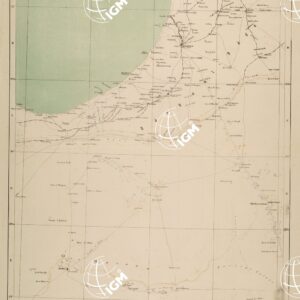 CARTA DIMOSTRATIVA DELLA CIRENAICA - FOGLIO III - SIRTICA.