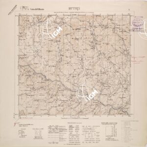 CARTA DELL'ALBANIA FOGLIO 4 I BYTYCI