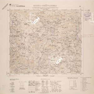 CARTA DELL'ALBANIA FOGLIO 4 IV KODRA SHENGJERGJ