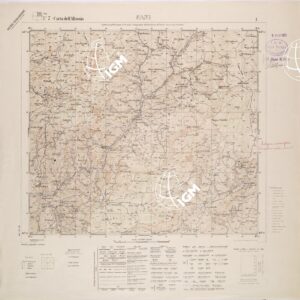 CARTA DELL'ALBANIA FOGLIO 7 I FANI