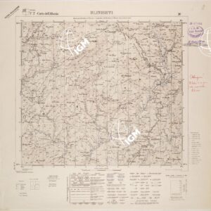 CARTA DELL'ALBANIA FOGLIO 7 IV BLINISHTI