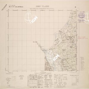 CARTA DELL'ALBANIA FOGLIO 9 III SHEN VLASHI