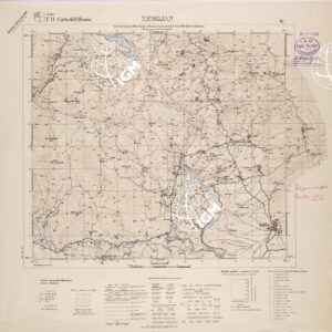 CARTA DELL'ALBANIA FOGLIO 11 IV ZERGJAN