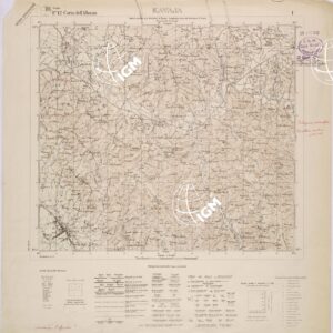 CARTA DELL'ALBANIA FOGLIO 12 I KAVAJA