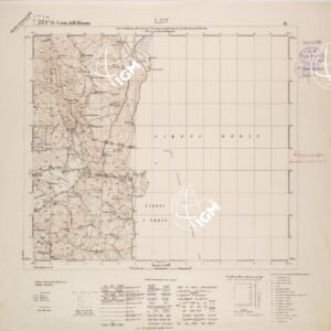 CARTA DELL'ALBANIA FOGLIO 14 II LIN