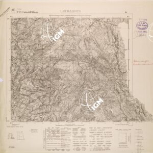 CARTA DELL'ALBANIA FOGLIO IV LIBRAZHDI