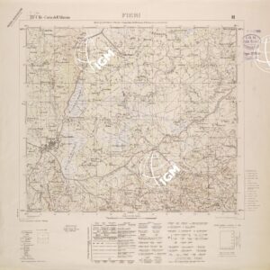 CARTA DELL'ALBANIA FOGLIO 15 II FIERI