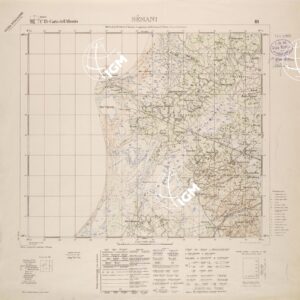 CARTA DELL'ALBANIA FOGLIO 15 III SEMANI