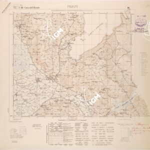 CARTA DELL'ALBANIA FOGLIO 18 III POJANI