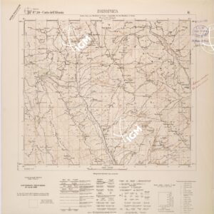 CARTA DELL'ALBANIA FOGLIO 20 II DESHNICA