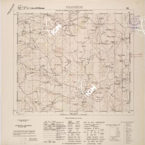 CARTA DELL'ALBANIA FOGLIO 21 III FRASHERI