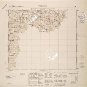 CARTA DELL'ALBANIA FOGLIO 22 III VIDEHOVA