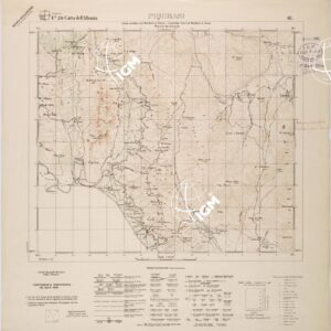 CARTA DELL'ALBANIA FOGLIO 24 III PIQERASI