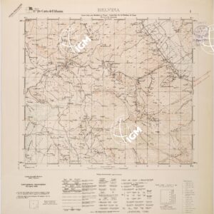 CARTA DELL'ALBANIA FOGLIO 26 I DELVINA