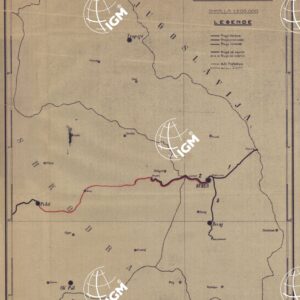 ALBANIA - TRACCIATI DI NUOVE STRADE - PREFEKTURA E KOSOVES