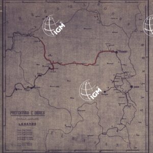 ALBANIA - TRACCIATI DI NUOVE STRADE - PREFEKTURA E DIBRES