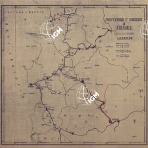 ALBANIA - TRACCIATI DI NUOVE STRADE - PREFEKTURA E DURRESIT E TIRANES