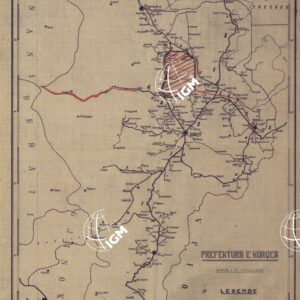 ALBANIA - TRACCIATI DI NUOVE STRADE - PREFEKTURA E KORCES