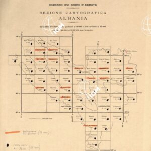 ALBANIA MERIDIONALE - QUADRO D'UNIONE