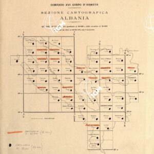 ALBANIA MERIDIONALE - QUADRO D'UNIONE
