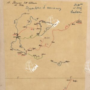 ALBANIA - ITINERARI - QUADRO D'UNIONE