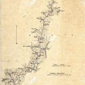 ALBANIA - ITINERARI - FOGLIO 08 - SIMONI - BRDETI