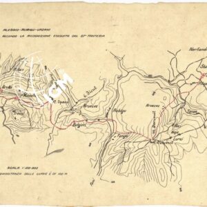 ALBANIA - ITINERARI - FOGLIO 09 - ALESSIO - RUBIGU - ULZANI