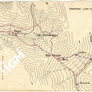 ALBANIA - ITINERARI - FOGLIO 10 - LISA - TOPOJANI