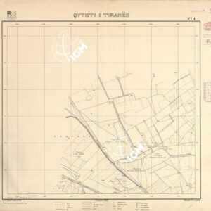 QYTETI I TIRANES - FOGLIO 1